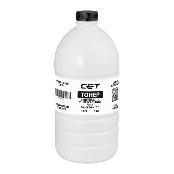 Тонер Kyocera Mita универсальный PK10 флакон, 1 кг CET (TSM-PK10-1)