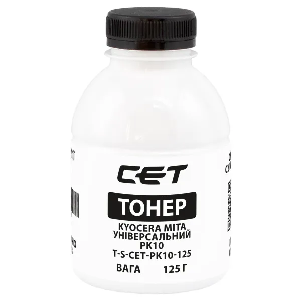 Тонер Kyocera Mita универсальный PK10 флакон, 125 г CET (TSM-PK10-125)