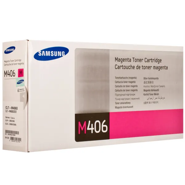 Тонер-картридж CLT-M406S пурпурный Samsung (SU254A)