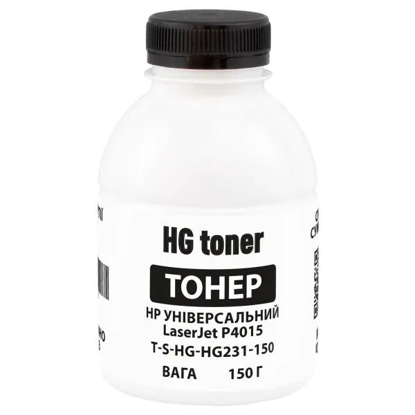 Тонер HP универсальный LaserJet P4015 флакон, 150 г HG toner (TSM-HG231-150)