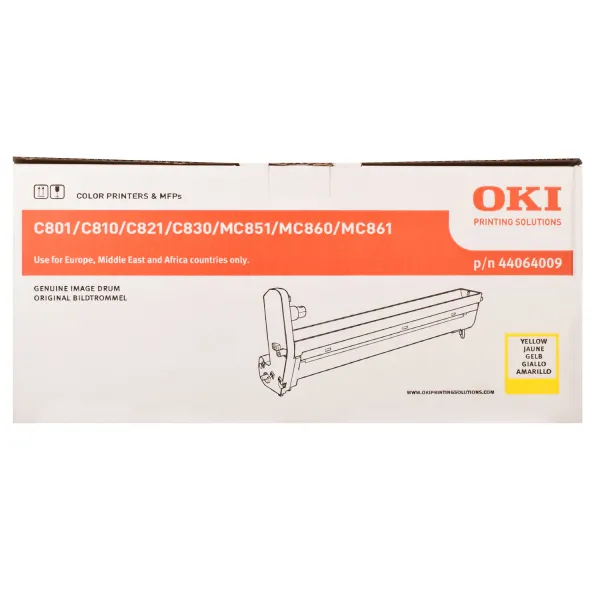 Драм-картридж C810/830/MC860 желтый Oki (44064009) - Фото 5
