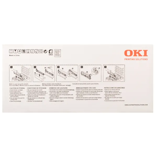Драм-картридж C810/830/MC860 желтый Oki (44064009) - Фото 4