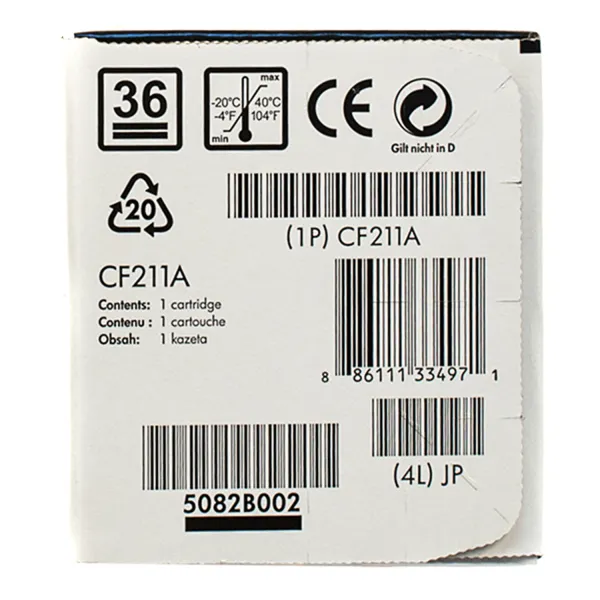 Картридж 131A блакитний HP (CF211A) - Фото 2