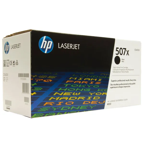 Картридж 507X черный HP (CE400X) - Фото 2