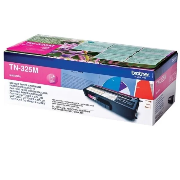 Тонер-картридж TN325M пурпурный Brother (TN325M)