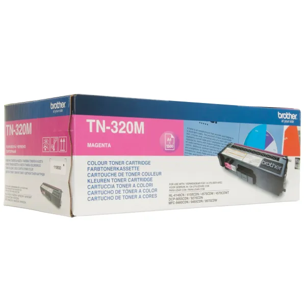 Тонер-картридж TN320M пурпурный Brother (TN320M)