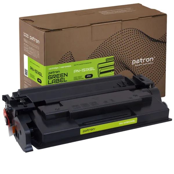Картридж совместимый HP 151X (W1510X) Green Label Patron (PN-151XGL)