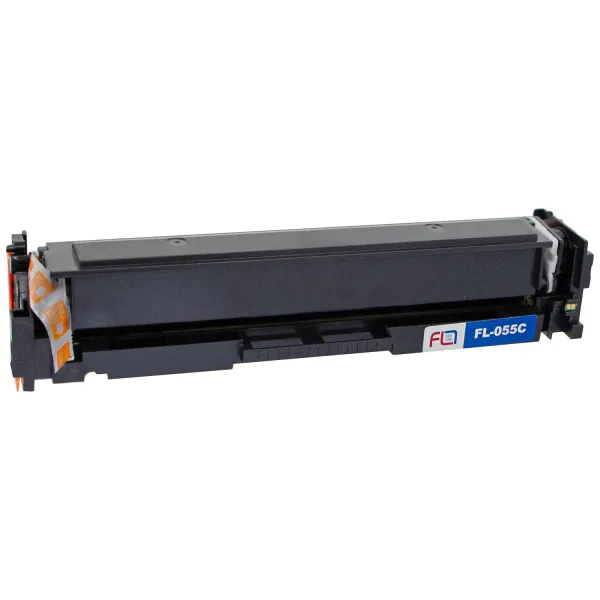 Картридж сумісний Canon 055 блакитний Free Label (FL-055C) - Фото 4