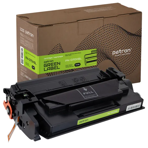 Картридж совместимый Canon 070H Green Label Patron (PN-070HGL)