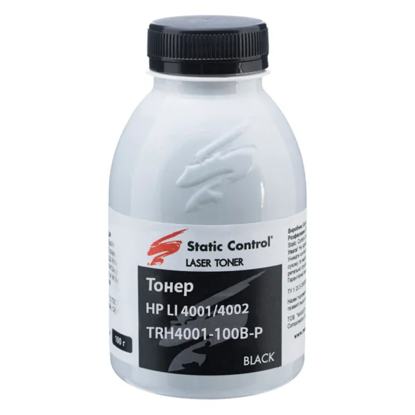 Тонер HP LJ 4001/4002 флакон, 100 г SCC (TRH4001-100B-P)