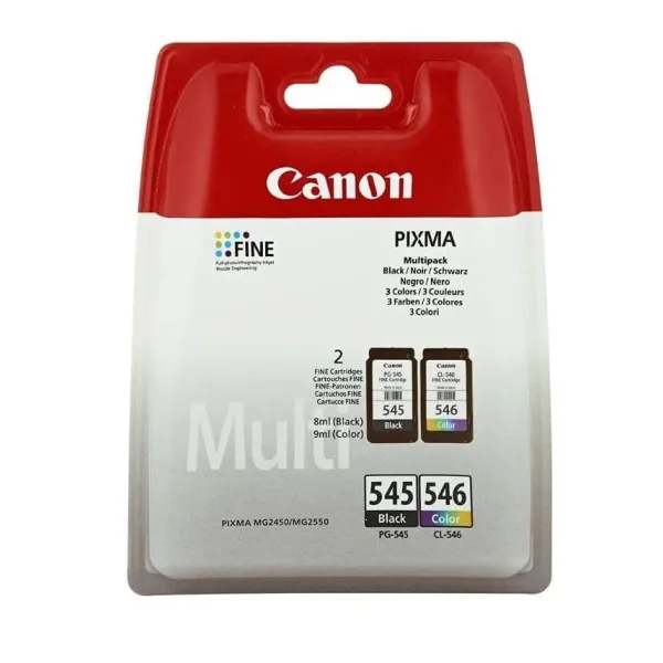Комплект картриджей PG-545 черный / CL-546 цветной Canon (8287B005)