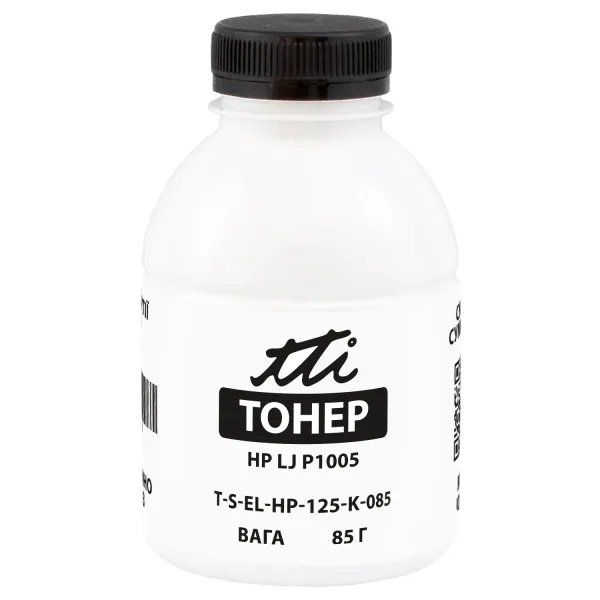 Тонер HP LJ P1005 флакон, 85 г TTI (TSM-T125-K-085)