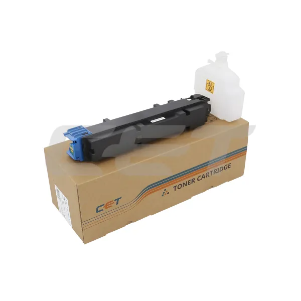 Тонер-картридж совместимый Kyocera ECOSYS PA3500, TK-5370C, 169г, 13K, голубой CET (CET141892)