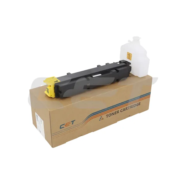 Тонер-картридж совместимый Kyocera ECOSYS PA3500, TK-5370Y, 169г, 13K, желтый CET (CET141894)