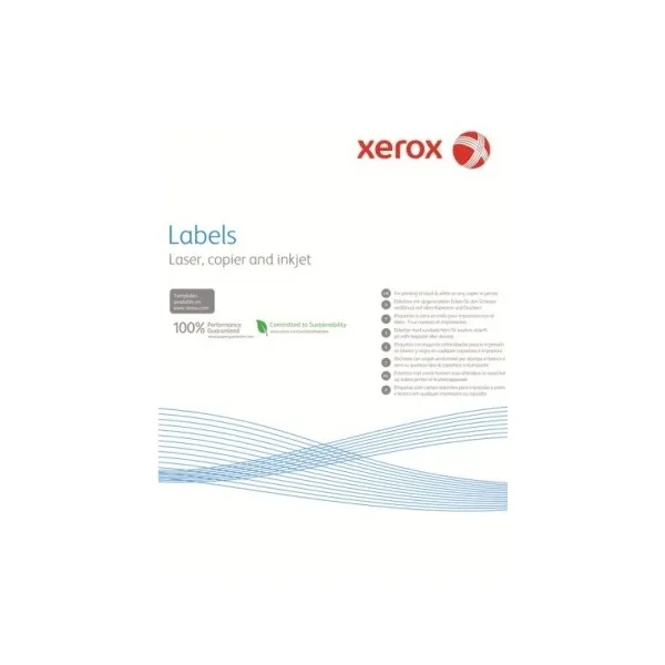 Етикетка самоклеящаяся Mono Laser 65UP 38.1x21.2mm 100арк. Xerox (003R93177)