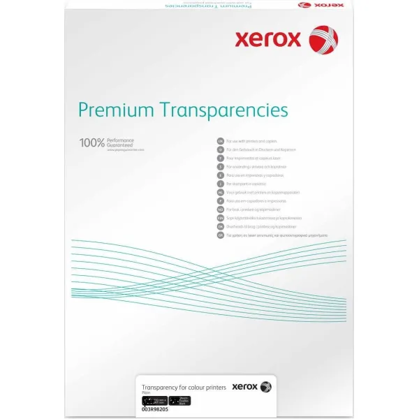 Пленка прозрачная A3 100л. без подложки Xerox (003R98203)