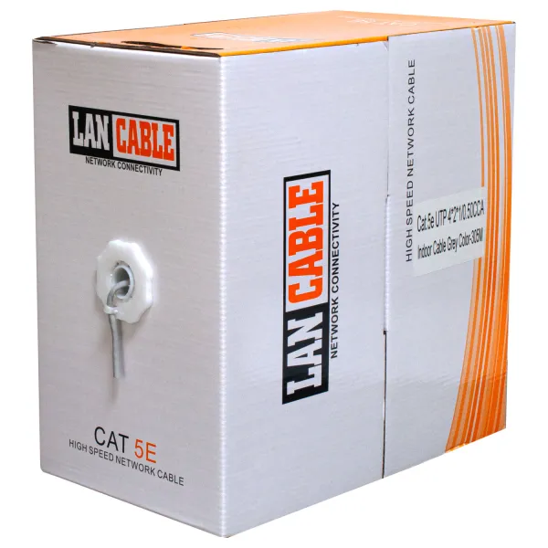 Кабель витая пара UTP CAT.5E 305 м, 4*2*0.5, биметалл Patron (04001) - Фото 2