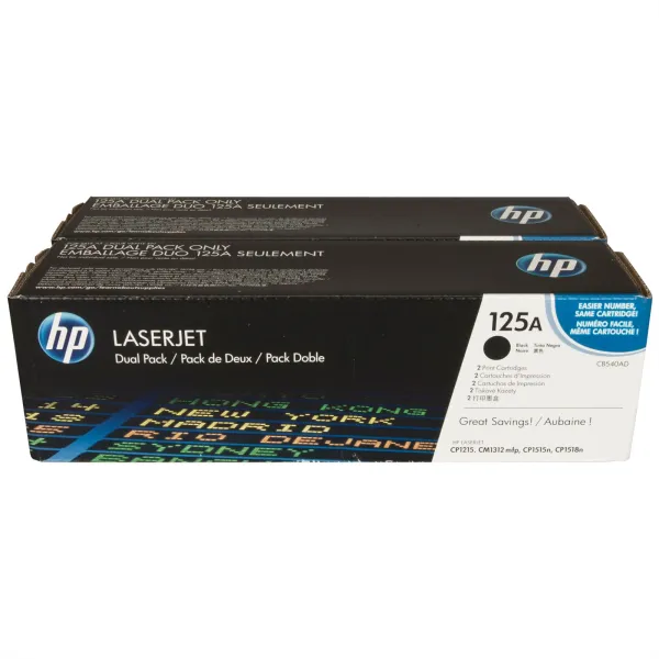 Картридж 125A черный HP (CB540AD)
