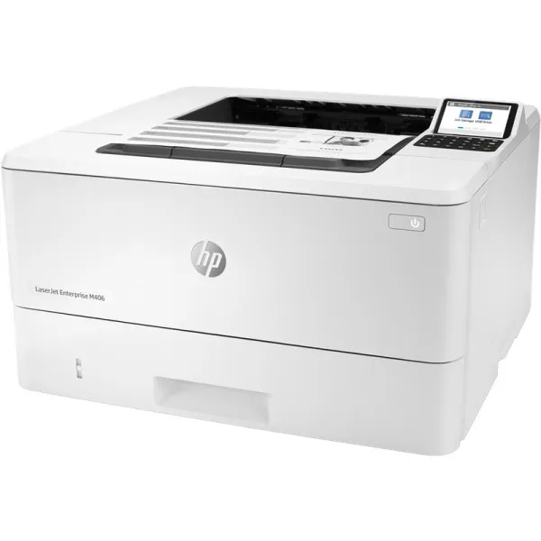 Принтер лазерный LaserJet Enterprise M406dn A4 HP (3PZ15A)