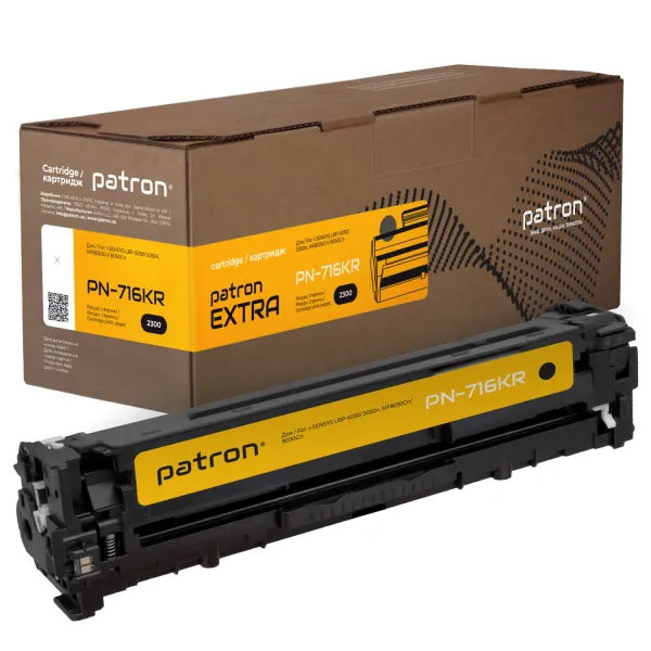 Картридж совместимый Canon 716 черный Extra Patron (PN-716KR)