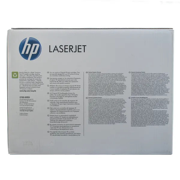 Картридж 81A чорний HP (CF281A) - Фото 3