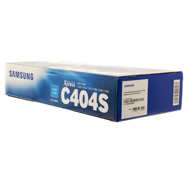 Тонер-картридж CLT-C404S блакитний Samsung (ST974A) - Фото 3