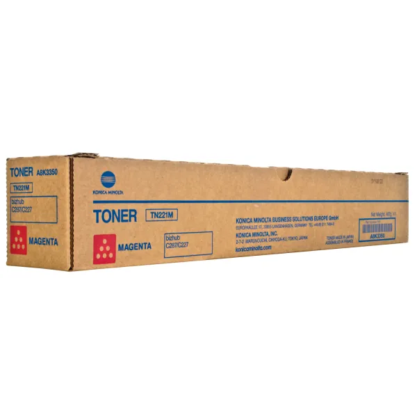 Тонер-картридж TN-221M пурпуровий Konica Minolta (A8K3350)