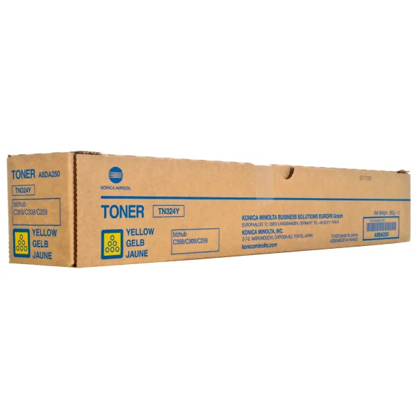 Тонер-картридж TN-324Y жовтий Konica Minolta (A8DA250)